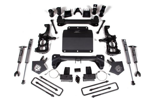 Zone Offroad 2020 Chevy/GM 2500HD/3500HD 5in Suspension System - W/ Overload
