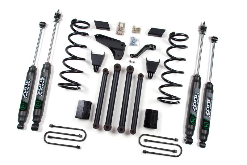 Zone Offroad 10-13 Ram 2500 Powerwagon 4WD 3in Suspension Lift System - Nitro