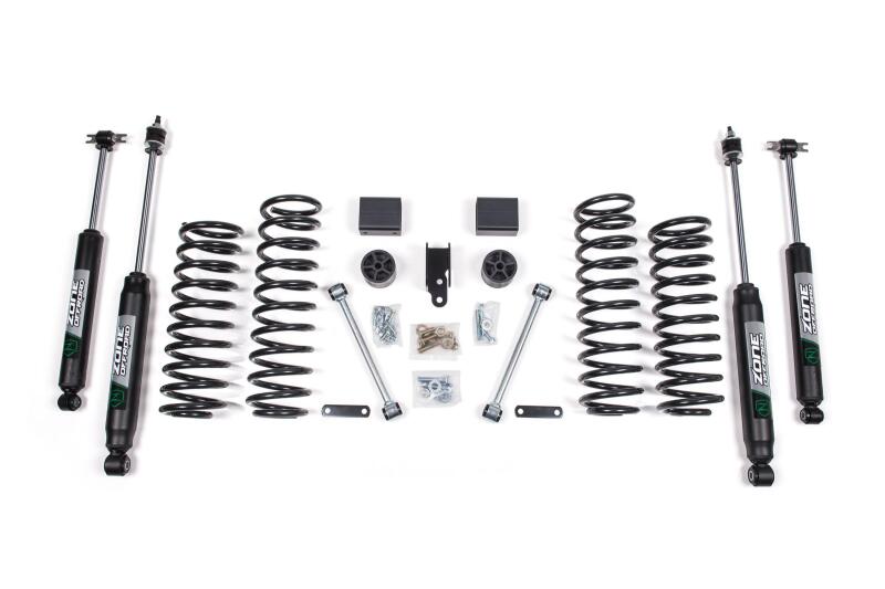 Zone Offroad 07-12 Jeep JK 4dr 3in Suspension Kit