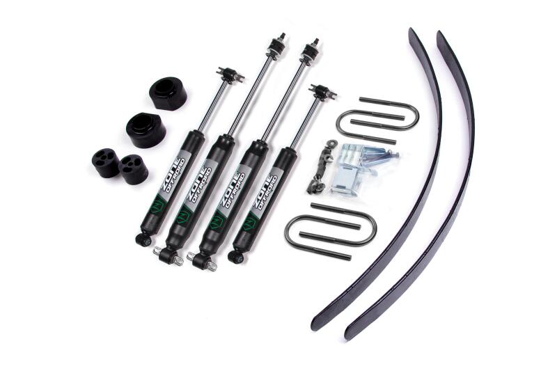 Zone Offroad 84-01 Jeep XJ 2in Kit w/Chrysler Axle