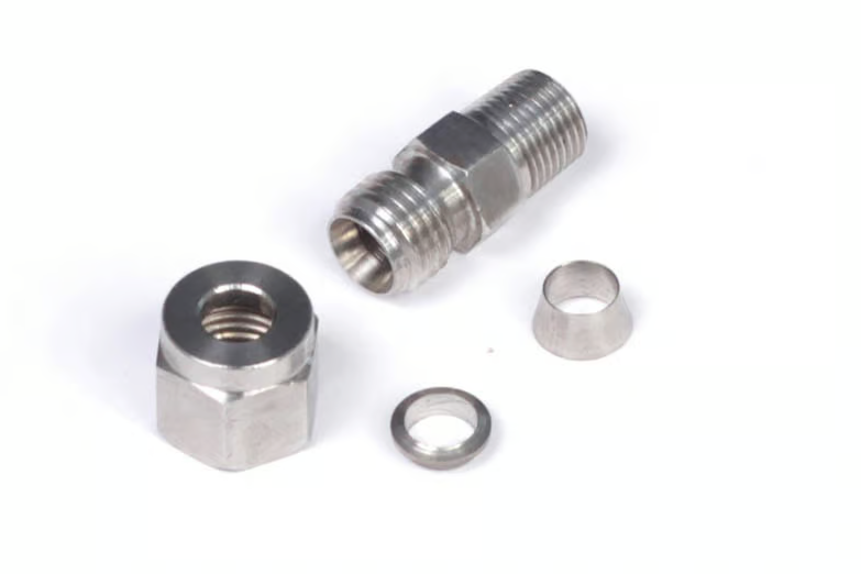 1/4" Stainless Compression Fitting Kit