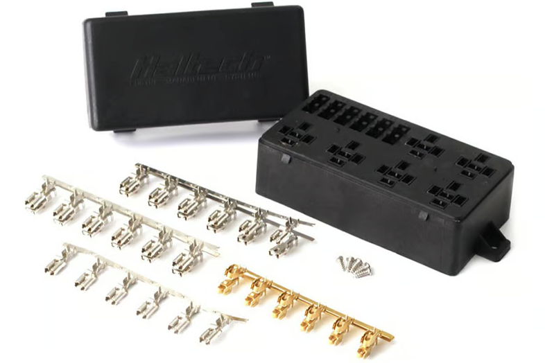 6 Circuit Haltech Fuse Box with Lid