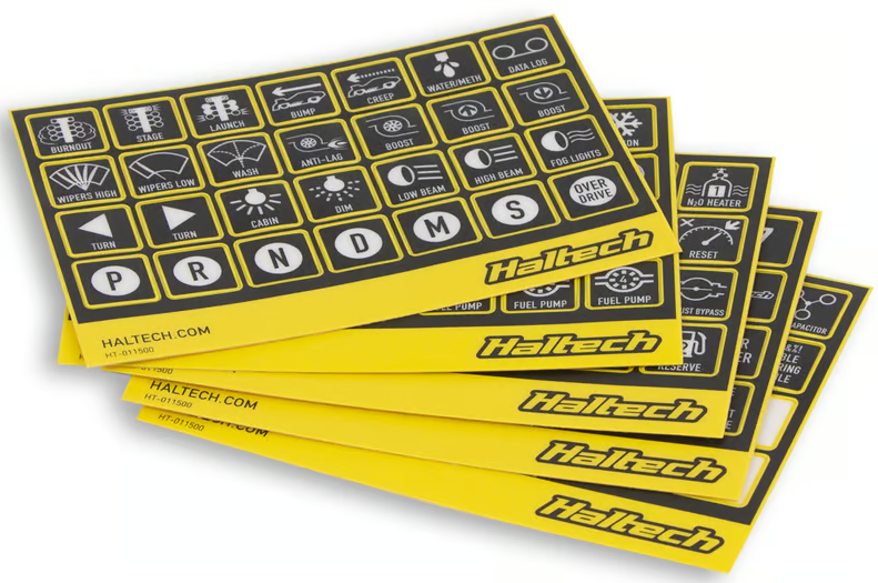 CAN Keypad Label Set