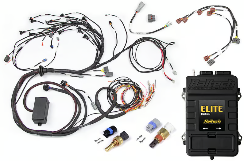 Elite 2500 + Terminated Engine Harness for Nissan RB Twin Cam With Series 1 (early) ignition type sub harness