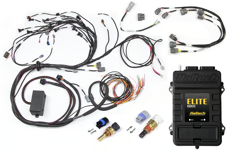 Elite 2500 + Terminated Harness Kit for Nissan RB30 Single Cam with LS1 Coil & CAS sub-harness