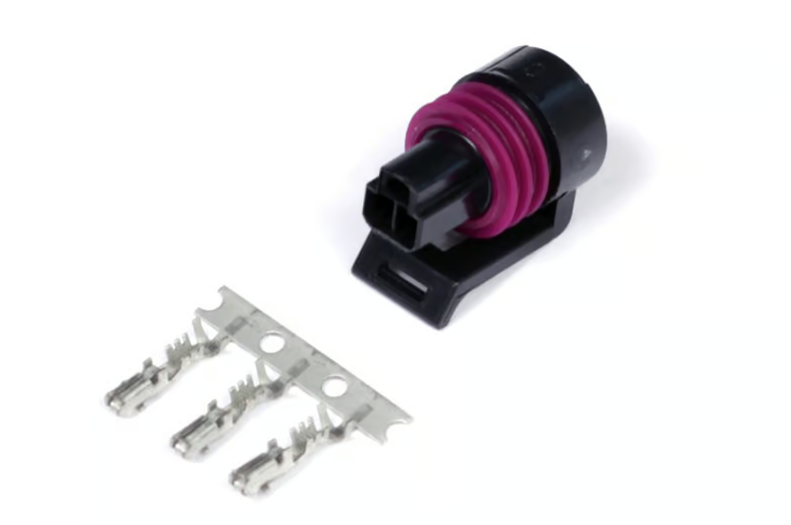 Plug and Pins Only - Delphi 3 Pin Pressure Sensor Connector
