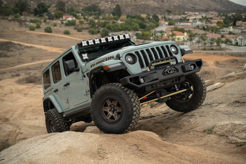 DV8 Offroad 18+ Jeep Wrangler JL / 20+ Jeep Gladiator JT OE Plus Front Bumper