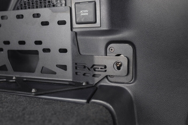 DV8 Offroad 25-26 Toyota 4Runner i-Force MAX Compressor Mount - Micro Texture Black Powder Coat