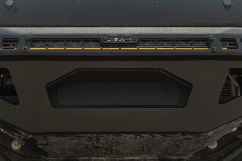 DV8 Offroad Winch Fairlead Cover Plate - Micro Texture Black