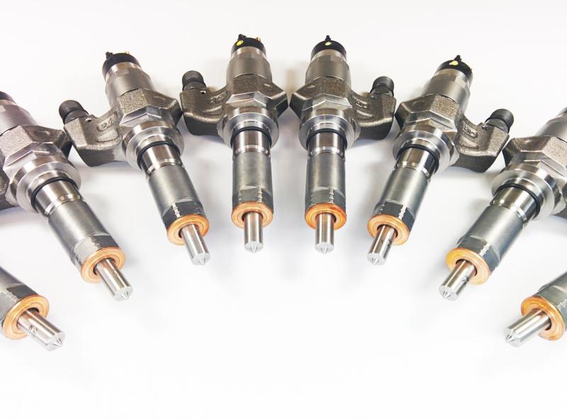 DDP 01-04 Chevrolet Duramax 6.6L LB7 Reman Injector Set - 300hp (150% Over)