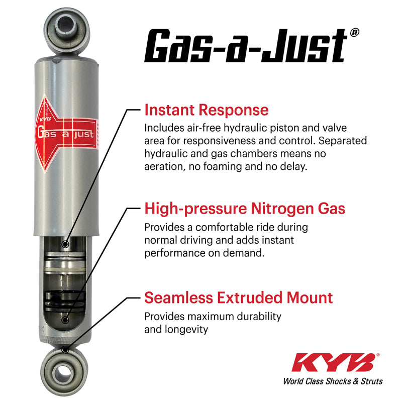 KYB Shocks & Struts Gas-A-Just Rear AVANTI II 1986-88 BUICK Century 1978-81 BUICK Regal 1978-87 BUIC