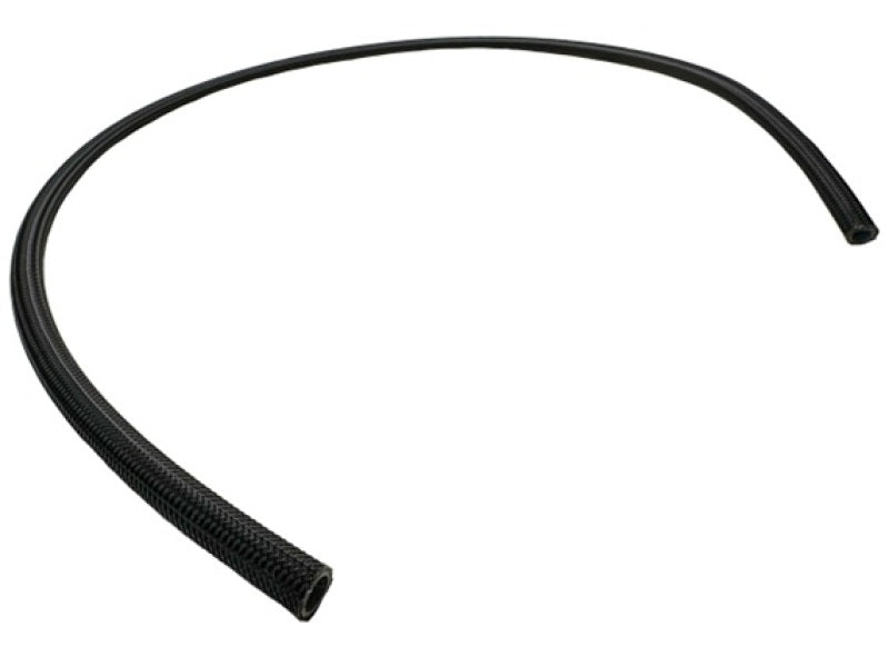 Fuelab Black Nylon Stainless Steel Braided PTFE Hose - 8AN - 6ft