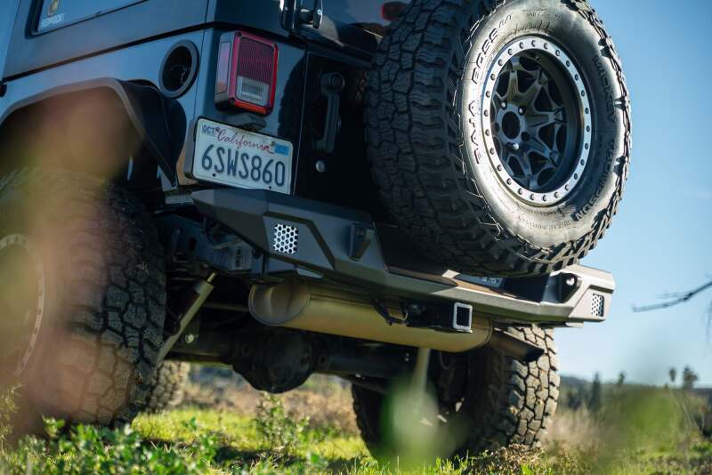 DV8 Offroad 07-18 Jeep Wrangler JK Mid-Width Rear Bumper