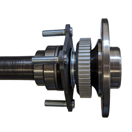 Yukon Gear Chromoly Rear Axle Kit Dana 44 Narrow Track w/E-Locker Right Hand 33.25in Long