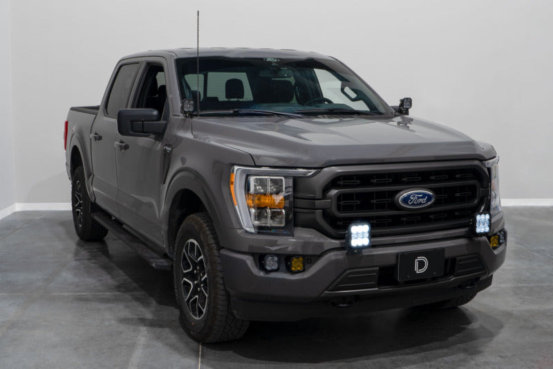 Diode Dynamics 21-22 Ford F-150 SS5 Bumper LED Pod Light Kit Sport - White Combo