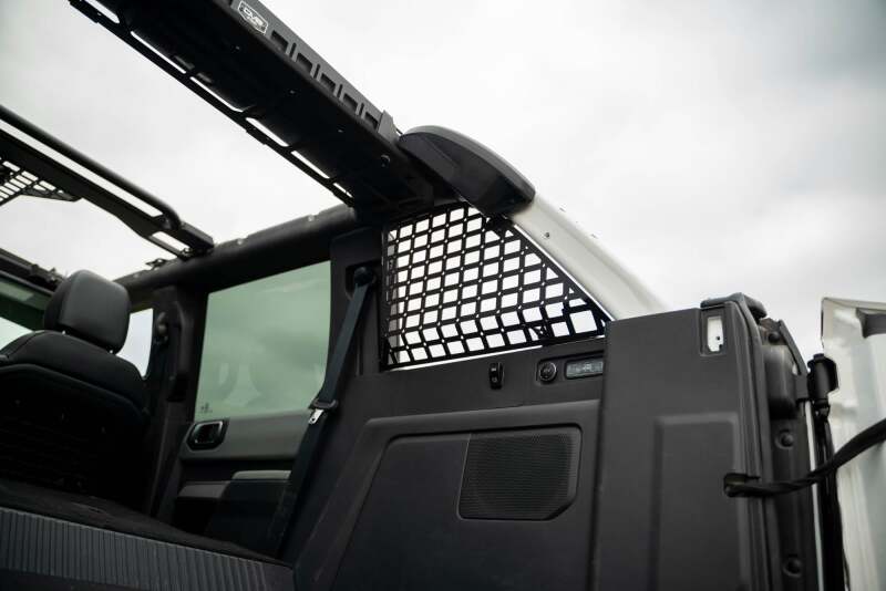 DV8 Offroad 21+ Ford Bronco Pocketed Rear Window Molle Panels (Soft Top/2-Door Models)
