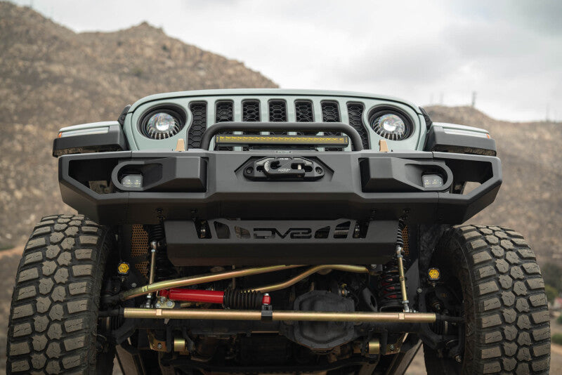 DV8 Offroad 18+ Jeep Wrangler JL / 20+ Jeep Gladiator JT OE Plus Front Bumper