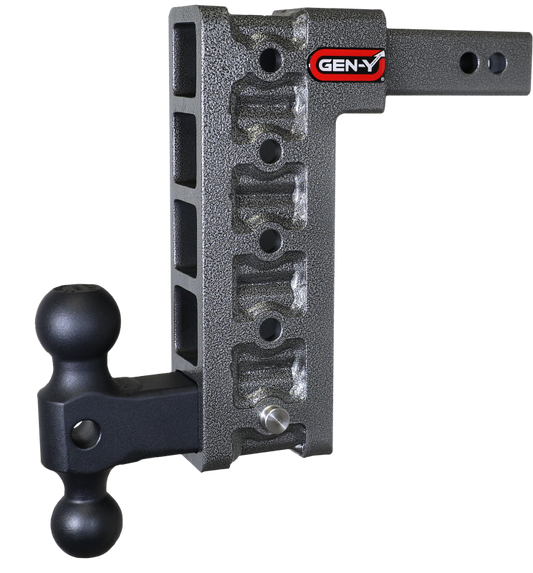 Gen-Y Mega Duty 2in Shank 10in Drop 1.5K TW 10K Hitch w/GH-031 Dual-Ball