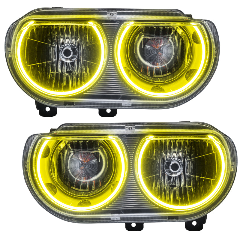 Oracle 08-14 Dodge Challenger SMD HL (Non-HID) - ColorSHIFT