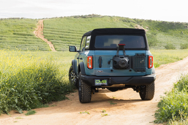 DV8 Offroad 2021-2025 Ford Bronco Tailgate Reinforcement Molle Panel