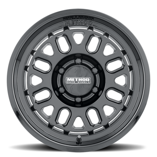 Method MR321 17x8.5 +25mm Offset 6x5.5 BP 106.25mm CB Gloss Black Wheel