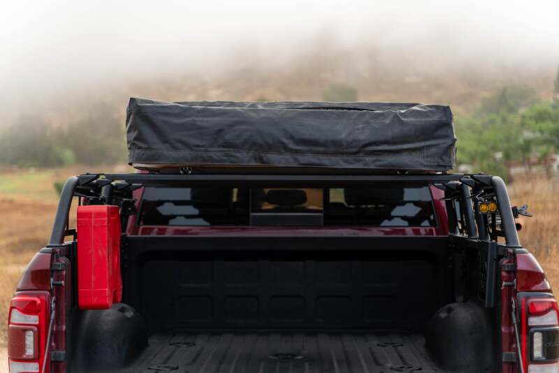 DV8 Offroad 07-23 Toyota Tundra / 09-23 Ford F150 Raptor MTO Series Bed Rack -  2pc Adj.