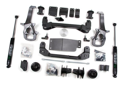 Zone Offroad 2012 Dodge1500 4in / 3in Suspension Kit
