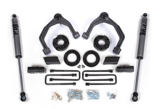 Zone Offroad 19-24 Chevy/GMC 1500 3.5in Adventure Series Suspension System w/FOX Shocks