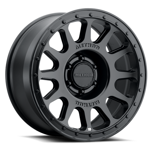 Method MR709 HD Bead Grip 20x 9in / ET12 / 6x135 BP / 87mm Bore - Black Wheel