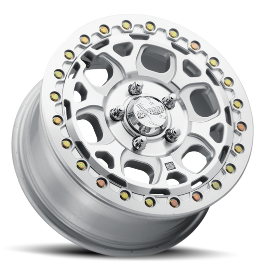 Method MR416 Beadlock 15x7 / 5x4.5 / 55mm Offset / 68.00mm Bore - Machined Clear Coat Wheel
