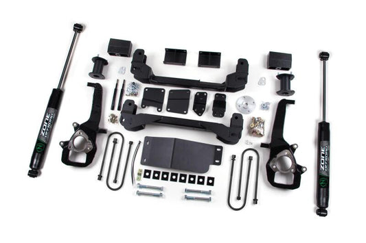 Zone Offroad 06-08 Dodge 1500 4in Suspension System