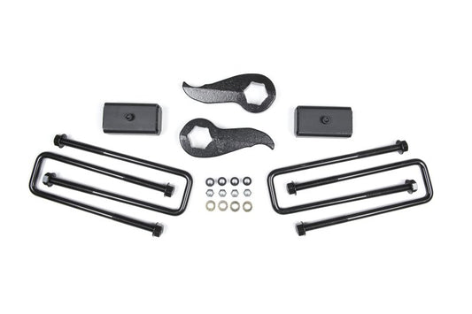 Zone Offroad 11-15 Chevy 2500/3500 HD 2in Torsion Key Lift Kit w/ Overload