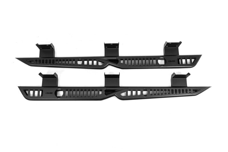 DV8 Offroad 19-25 RAM 1500 Crew Cab OE Plus Side Steps - Black Steel
