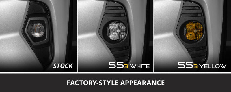 Diode Dynamics 22-25 Toyota RAV4 SS3 Fog Light Kit - White Sport