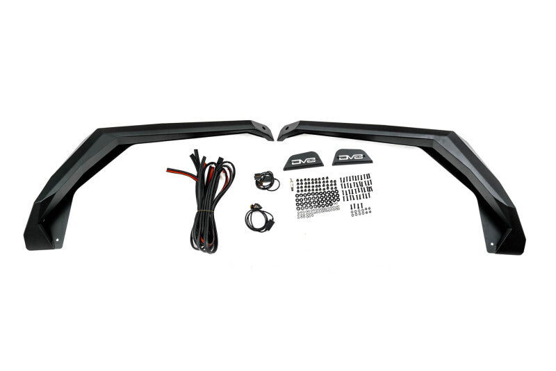 DV8 Offroad 18-25 Jeep Wrangler JL Armor Fender Flares