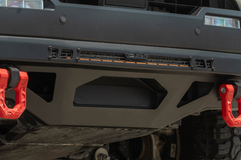 DV8 Offroad Winch Fairlead Cover Plate - Micro Texture Black