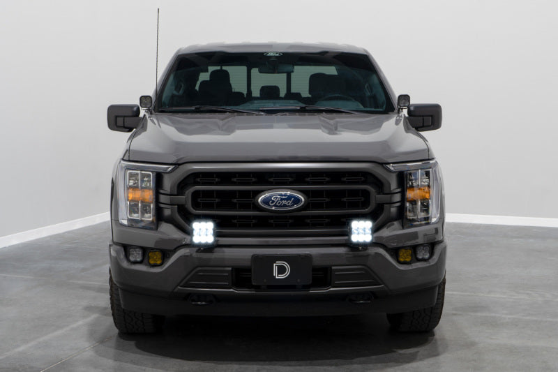 Diode Dynamics 21-22 Ford F-150 SS5 Bumper LED Pod Light Kit Sport - White Combo