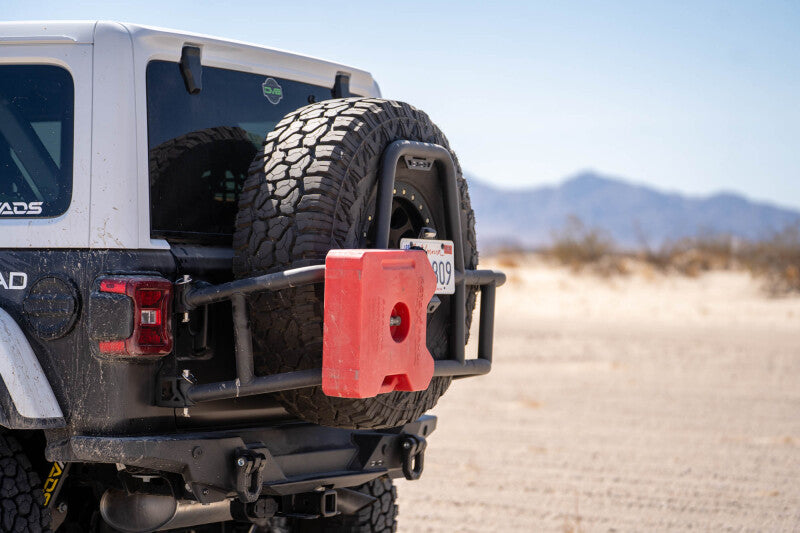 DV8 Offroad 18-25 Jeep Wrangler JL Body Mounted Tire Carrier