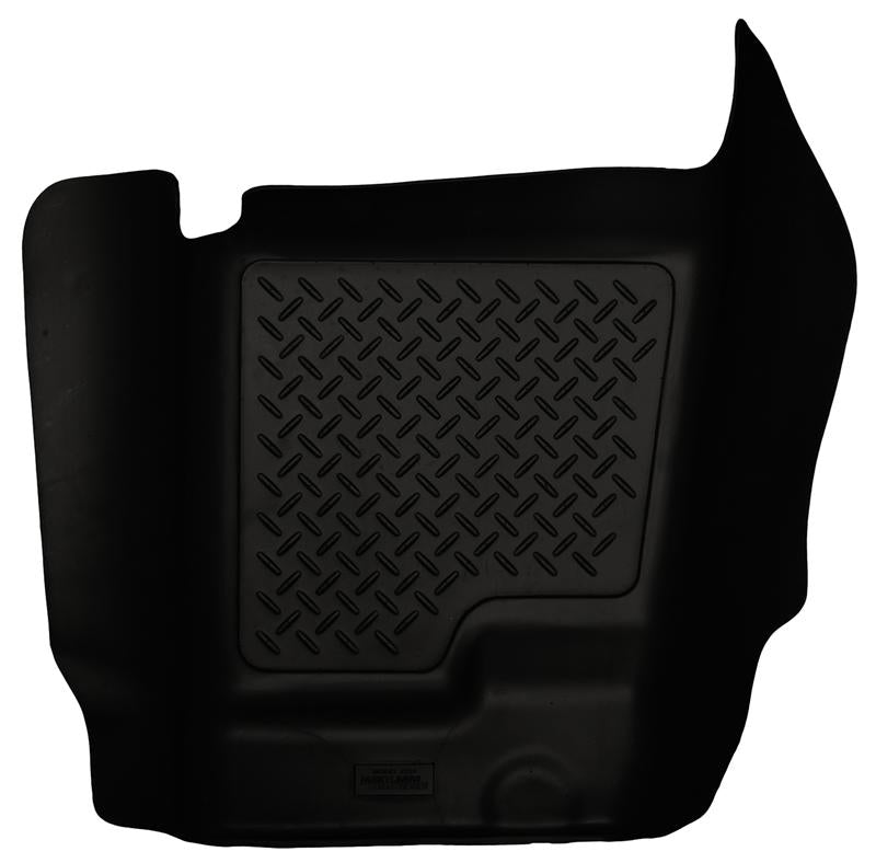 Husky Liners 07-12 Chevy Silverado/GMC Sierra Crew Cab WeatherBeater Center Hump Black Floor Liner