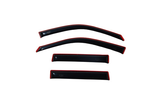 AVS 2023 Chevrolet Colorado In-Channel Ventvisor Low Profile Deflectors 4pc - Smoke