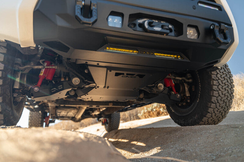 DV8 Offroad 24-25 Toyota Tacoma & Land Cruiser Rear Belly Skid Plate