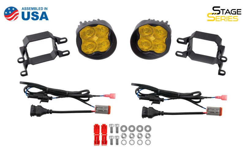 Diode Dynamics SS3 Max Type B Kit ABL - White SAE Fog