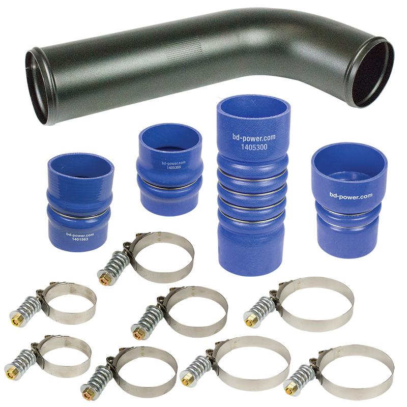 BD Diesel Intercooler Hose & Clamp Kit - 2001-2004 Chevy LB7 Duramax
