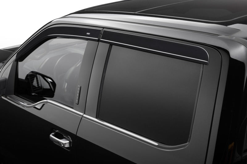 Husky Liners 15-24 Ford F-150 (Incl. Raptor/Lightning) Ventvisor Low Profile (4pc) - Smoke