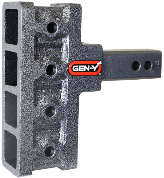 Gen-Y Mega Duty 2in Shank 5in Offset Drop 1.5K TW 10K (Hitch Only)