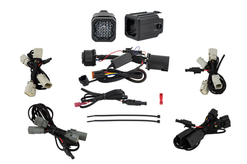 Diode Dynamics 21-23 F-150 Hitch Mount LED Pod Reverse Kit C1R