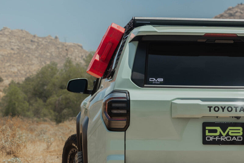 DV8 Offroad 25-26 Toyota 4Runner Exterior Window Molle for DV8 Offroad Roof Rack - Driver