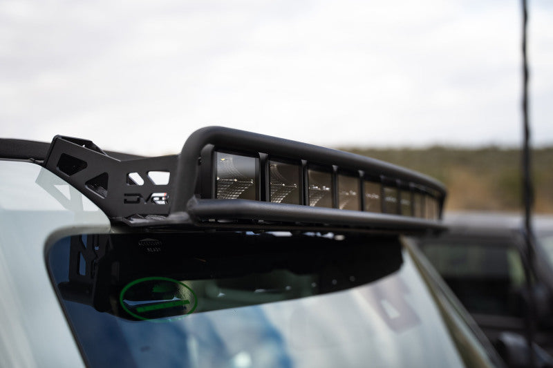DV8 Offroad 21+ Ford Bronco Curved Light Bracket for 12 3in. Pod Lights