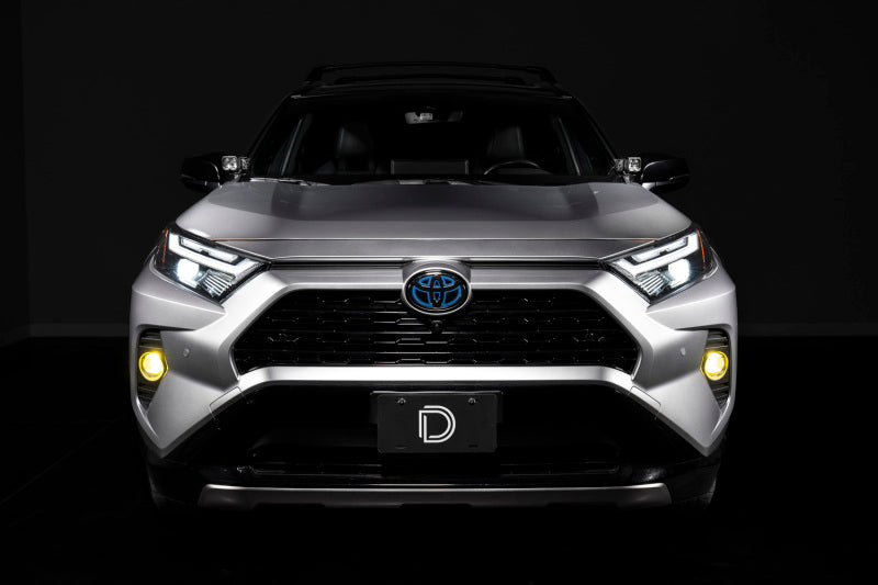 Diode Dynamics 19-22 Toyota RAV4 Elite Series Add-On Fog Lamp Kit - White