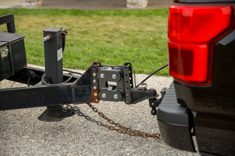 Gen-Y Contractor Torsion-Flex Channel Mount Trailer Coupler (1.5K-2.4K TW 21K Towing)